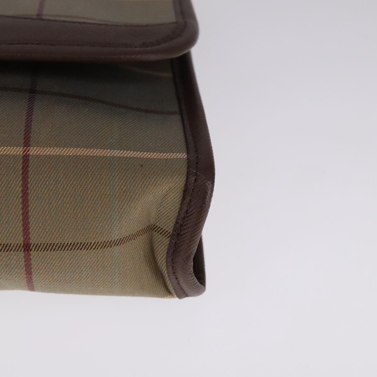 Burberry Nova Check Beige Canvas Clutch Bag (Pre-Owned) Size ONE SIZE - 6 Thumbnail