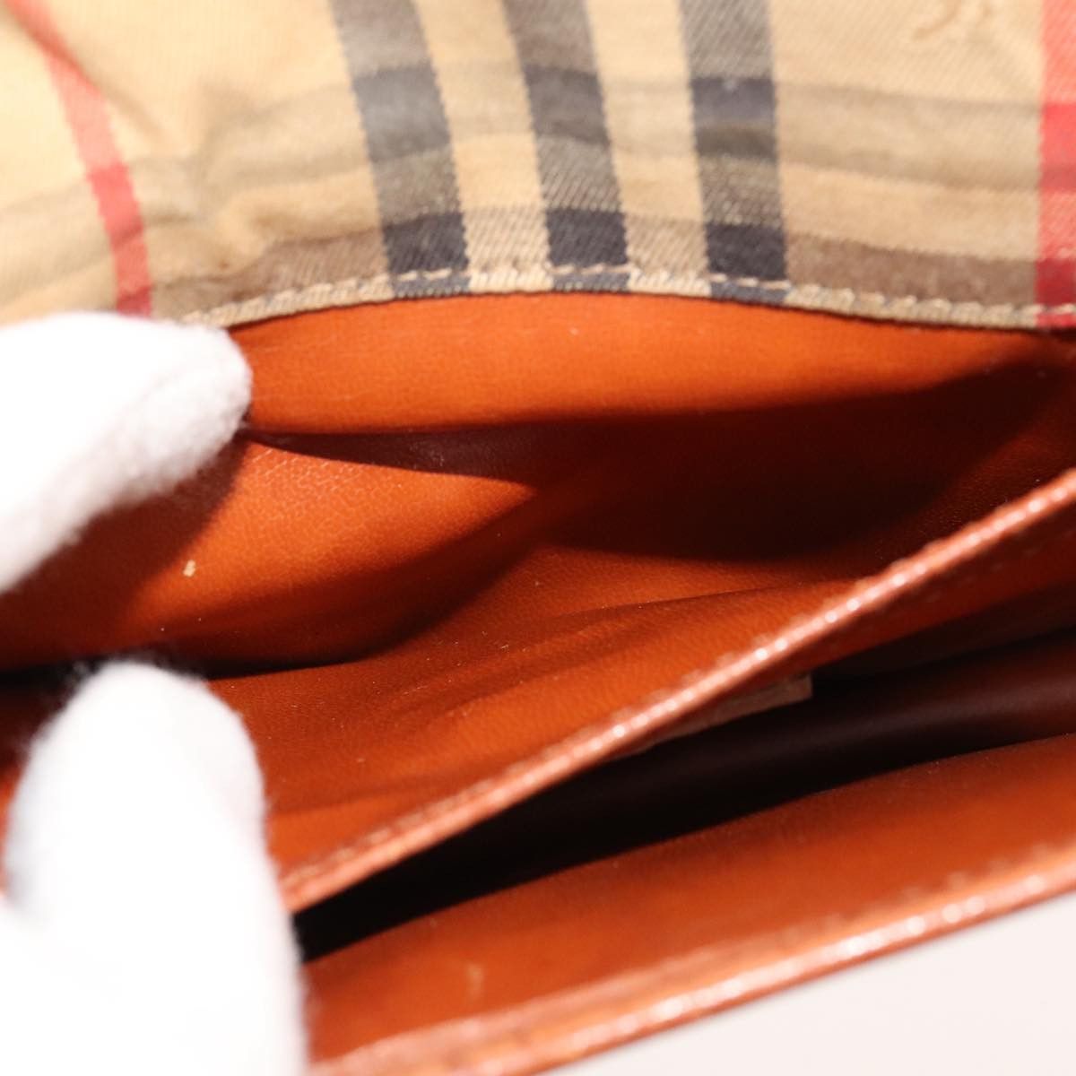 Burberry Brown Leather Clutch Bag (Pre-Owned) Size ONE SIZE - 19 Thumbnail