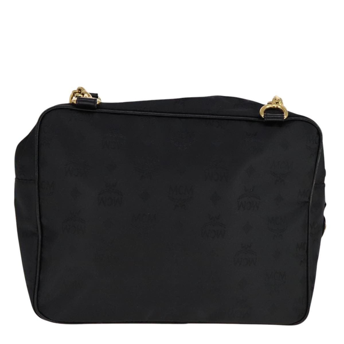MCM Visetos Black Synthetic Shoulder Bag (Pre-Owned) Size ONE SIZE - 2 Thumbnail
