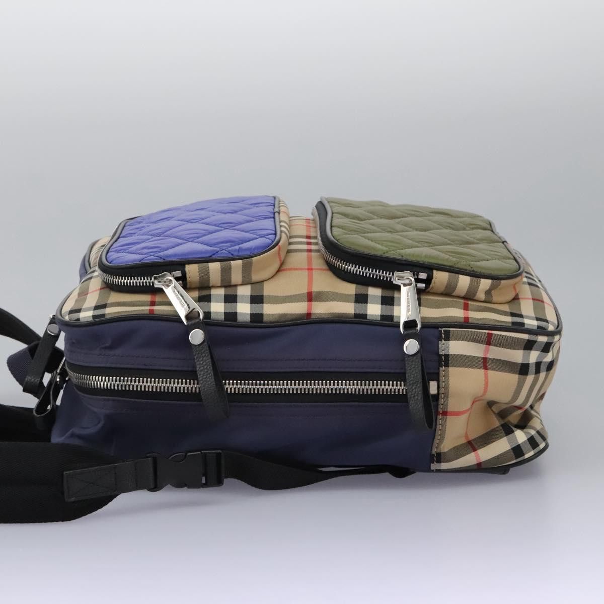 Burberry Nova Check Multicolour Synthetic Backpack Bag (Pre-Owned) Size ONE SIZE - 3 Thumbnail