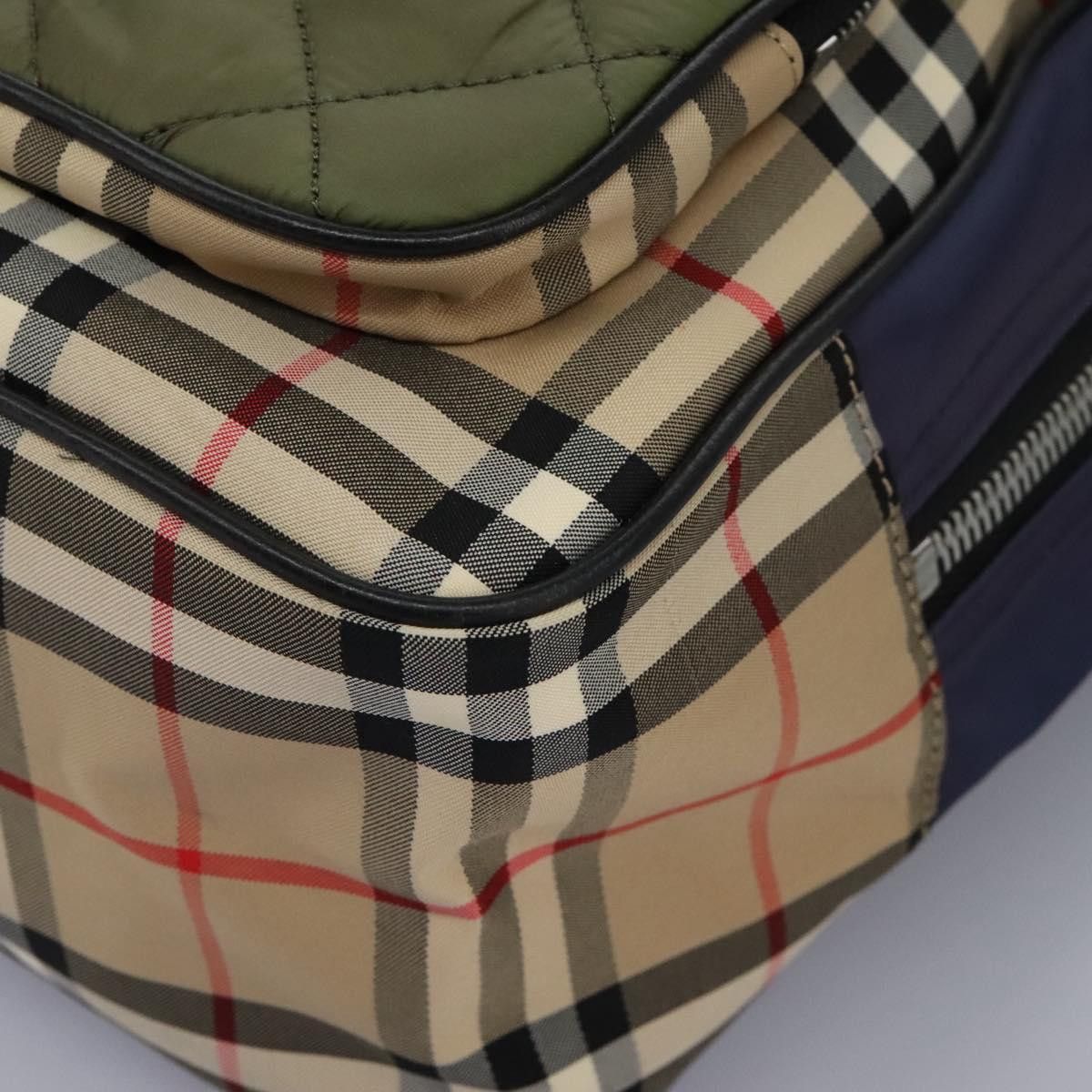 Burberry Nova Check Multicolour Synthetic Backpack Bag (Pre-Owned) Size ONE SIZE - 9 Thumbnail