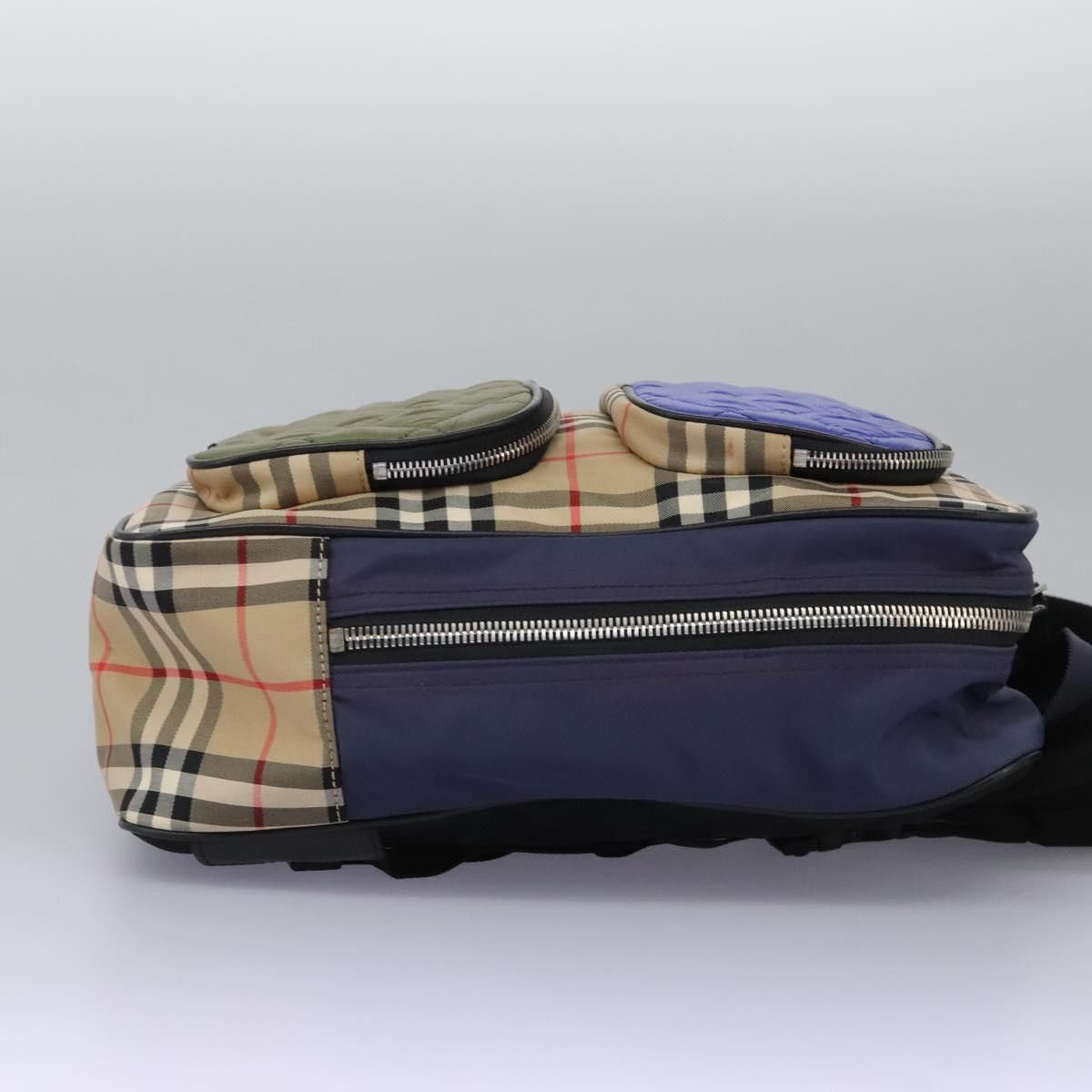 Burberry Nova Check Multicolour Synthetic Backpack Bag (Pre-Owned) Size ONE SIZE - 4 Thumbnail