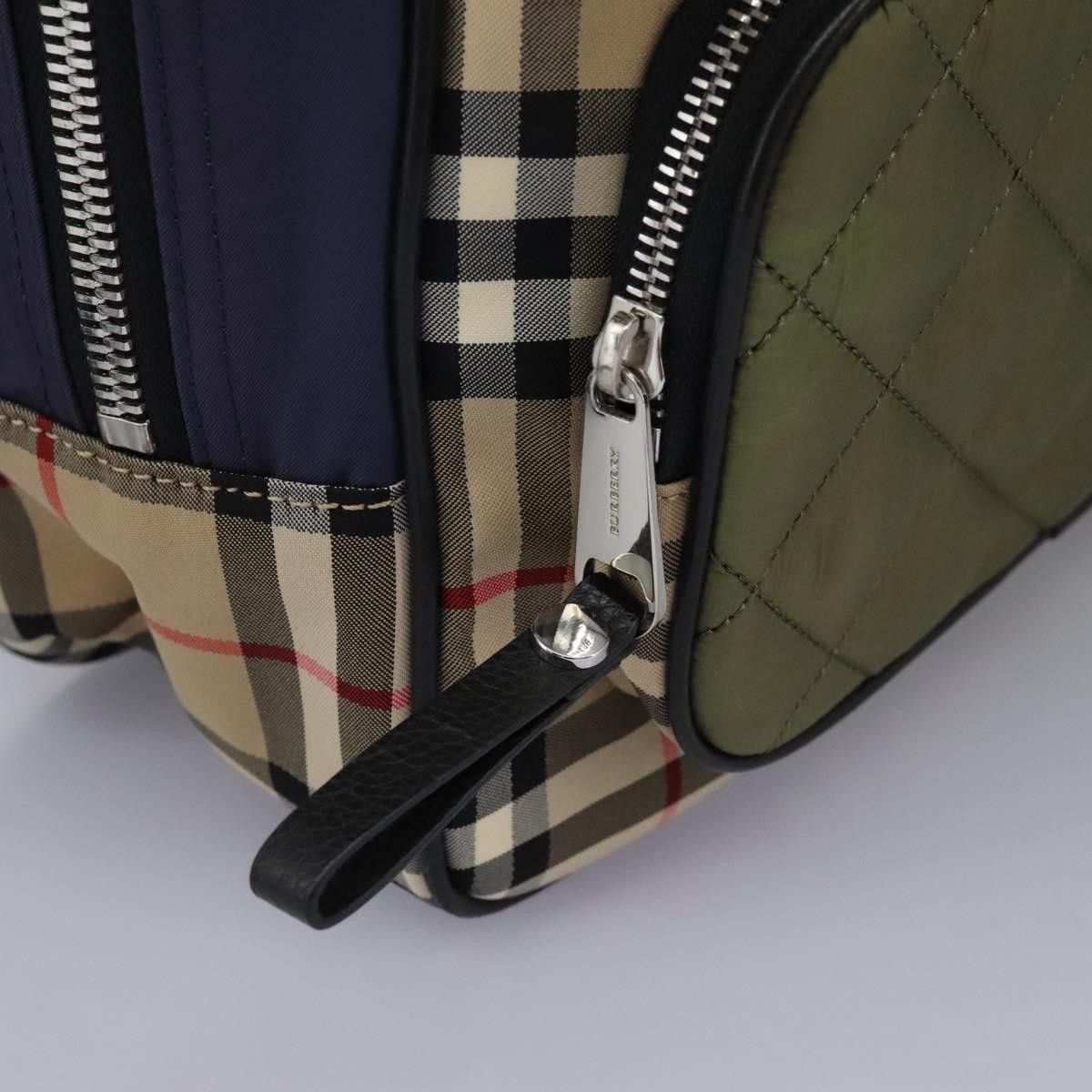 Burberry Nova Check Multicolour Synthetic Backpack Bag (Pre-Owned) Size ONE SIZE - 15 Thumbnail