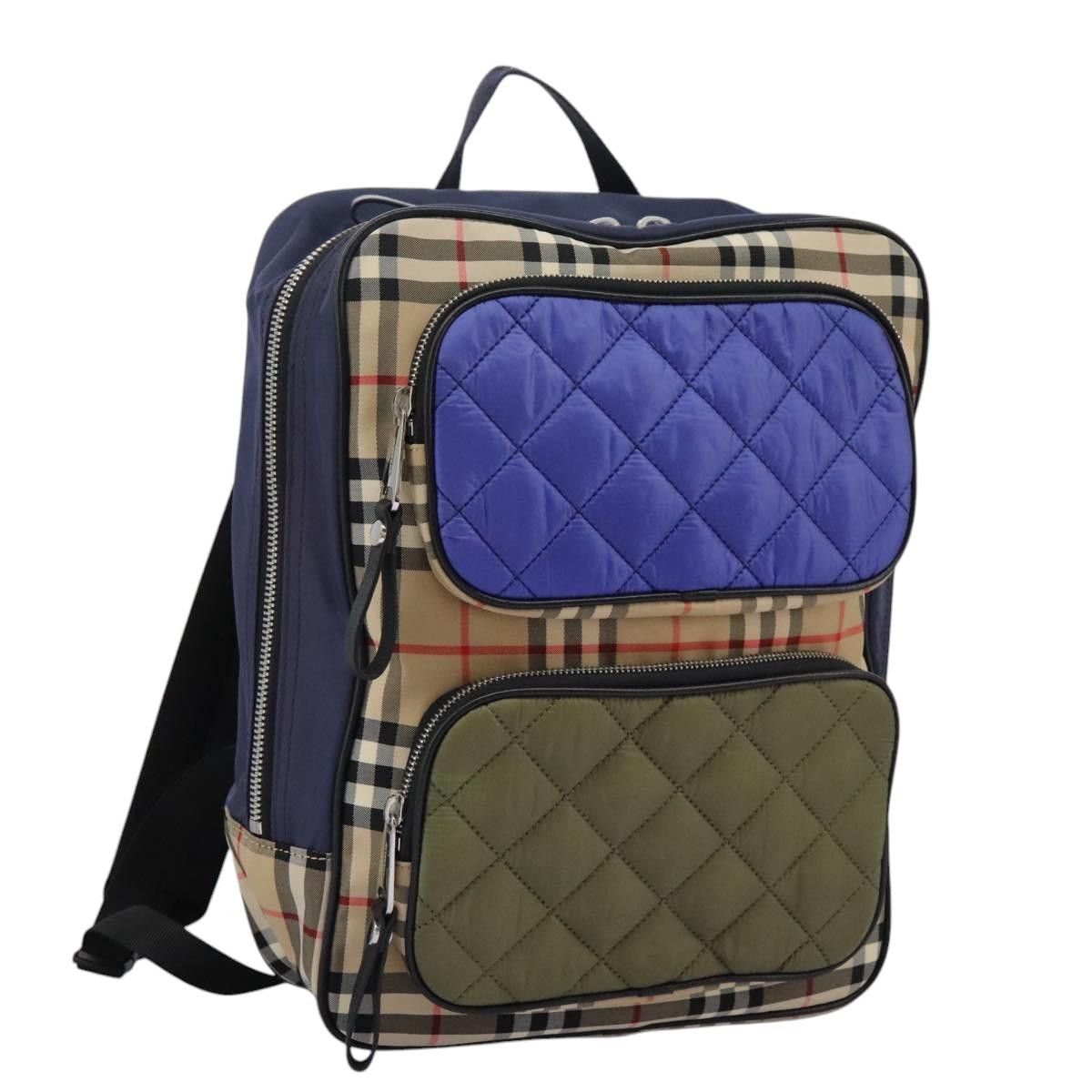 Burberry Nova Check Multicolour Synthetic Backpack Bag (Pre-Owned) Size ONE SIZE - 20 Thumbnail