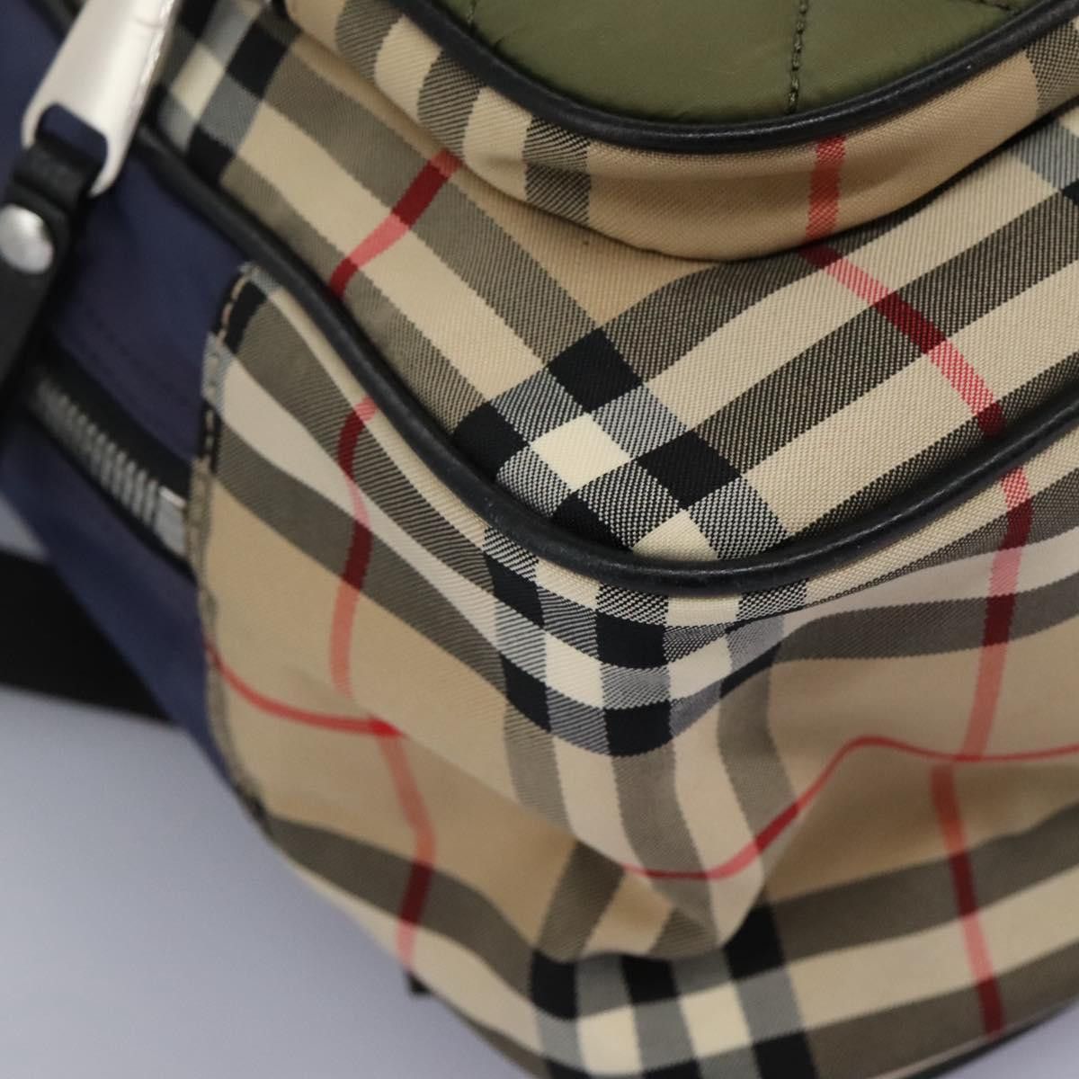 Burberry Nova Check Multicolour Synthetic Backpack Bag (Pre-Owned) Size ONE SIZE - 8 Thumbnail