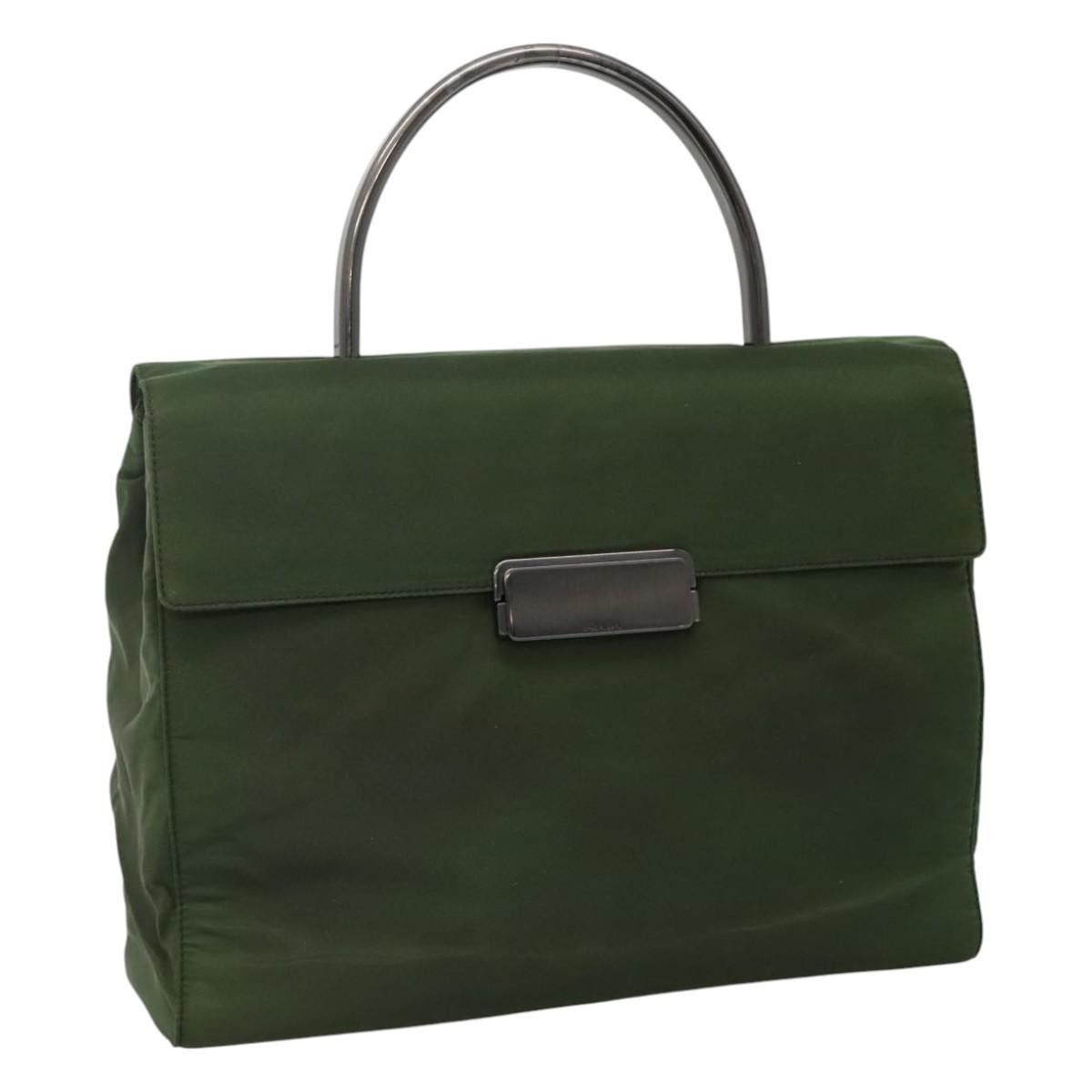 Prada Re-Nylon Khaki Synthetic Handbag (Pre-Owned) Size ONE SIZE - 19 Thumbnail