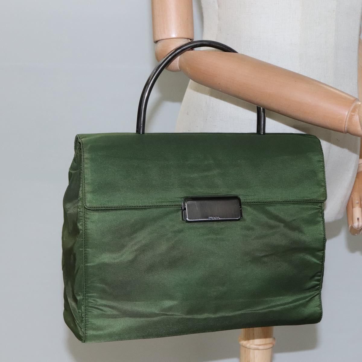 Prada Re-Nylon Khaki Synthetic Handbag (Pre-Owned) Size ONE SIZE - 16 Thumbnail
