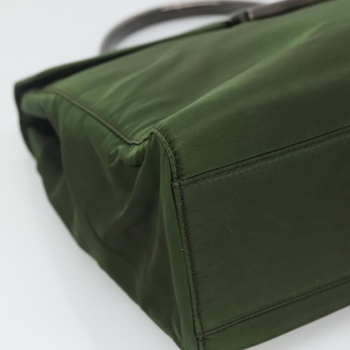 Prada Re-Nylon Khaki Synthetic Handbag (Pre-Owned) Size ONE SIZE - 8 Thumbnail