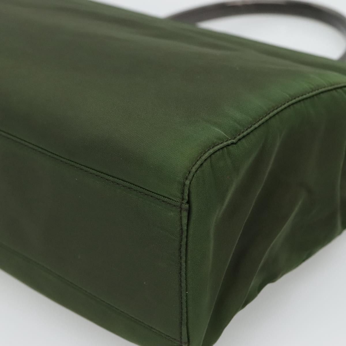 Prada Re-Nylon Khaki Synthetic Handbag (Pre-Owned) Size ONE SIZE - 9 Thumbnail