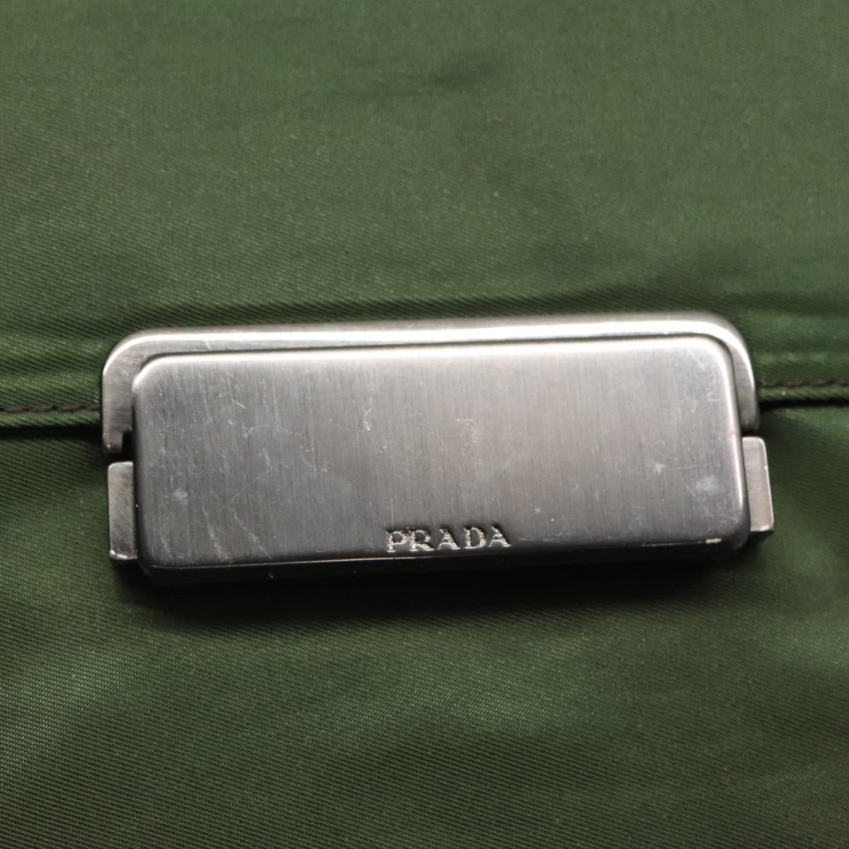 Prada Re-Nylon Khaki Synthetic Handbag (Pre-Owned) Size ONE SIZE - 11 Thumbnail