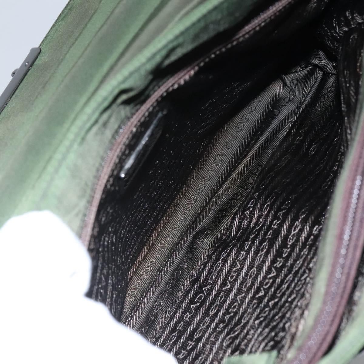 Prada Re-Nylon Khaki Synthetic Handbag (Pre-Owned) Size ONE SIZE - 13 Thumbnail