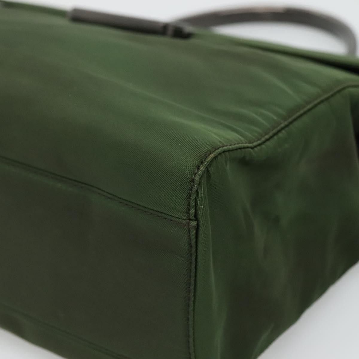 Prada Re-Nylon Khaki Synthetic Handbag (Pre-Owned) Size ONE SIZE - 7 Thumbnail