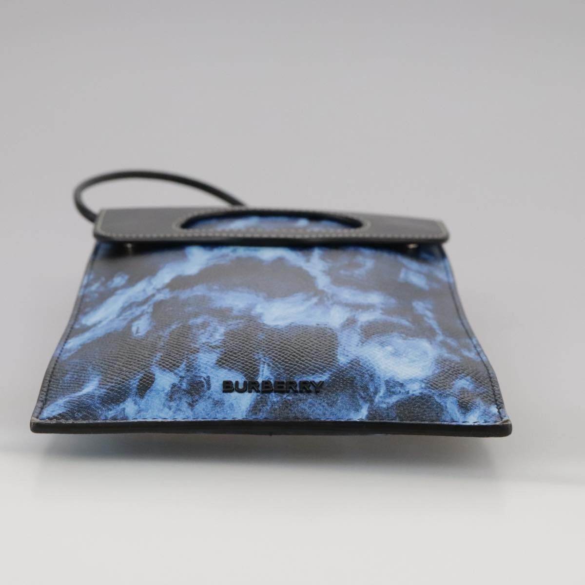Burberry Blue Leather Clutch Bag (Pre-Owned) Size ONE SIZE - 19 Thumbnail