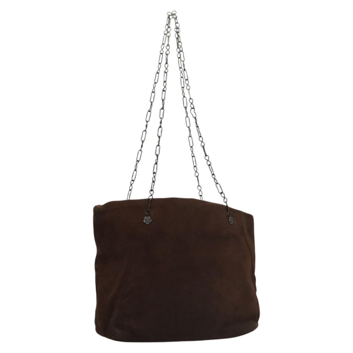 Prada Brown Suede Shoulder Bag (Pre-Owned) Size ONE SIZE - 19 Thumbnail