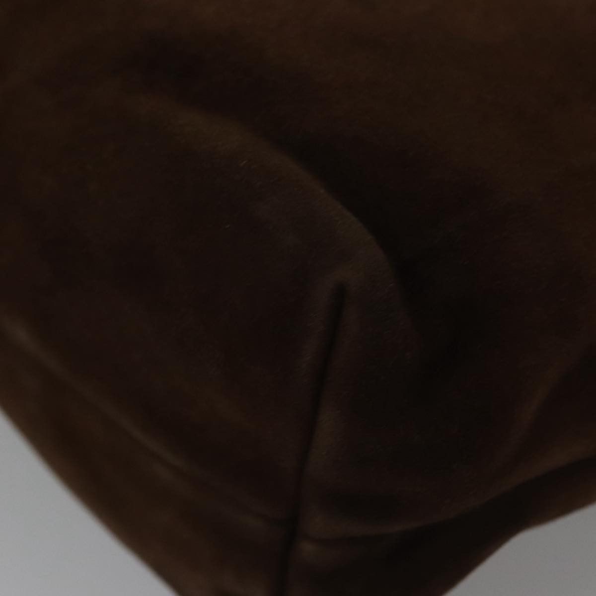 Prada Brown Suede Shoulder Bag (Pre-Owned) Size ONE SIZE - 10 Thumbnail
