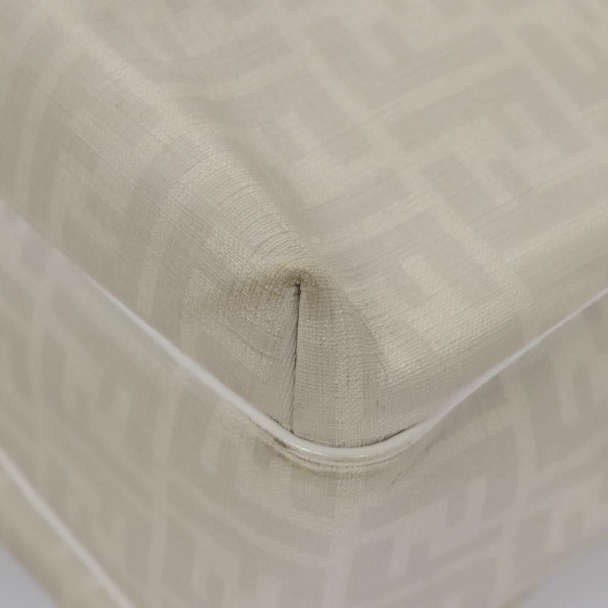 Fendi Zucca White Canvas Handbag (Pre-Owned) Size ONE SIZE - 10 Thumbnail