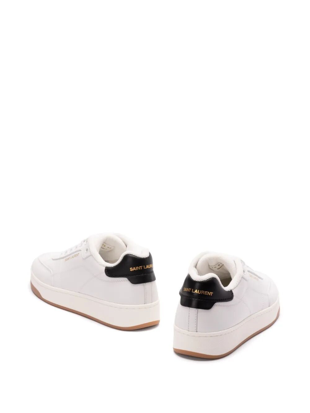 Saint Laurent Paris SL/61 SMOOTH LEATHER SNEAKERS Size US 9 / EU 42 - 4 Thumbnail