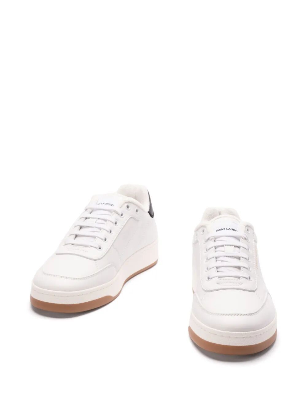Saint Laurent Paris SL/61 SMOOTH LEATHER SNEAKERS Size US 9 / EU 42 - 3 Thumbnail