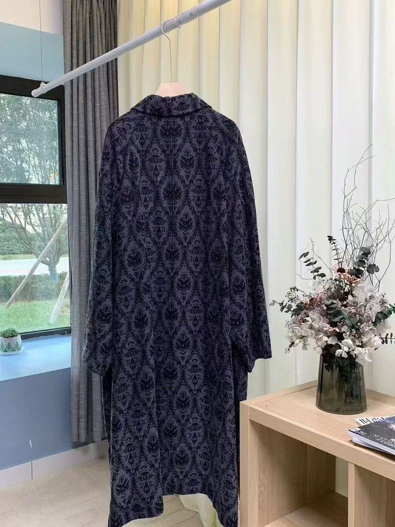 Undercover UNDERCOVER Dark Floral Long Coat Size US M / EU 48-50 / 2 - 3 Thumbnail