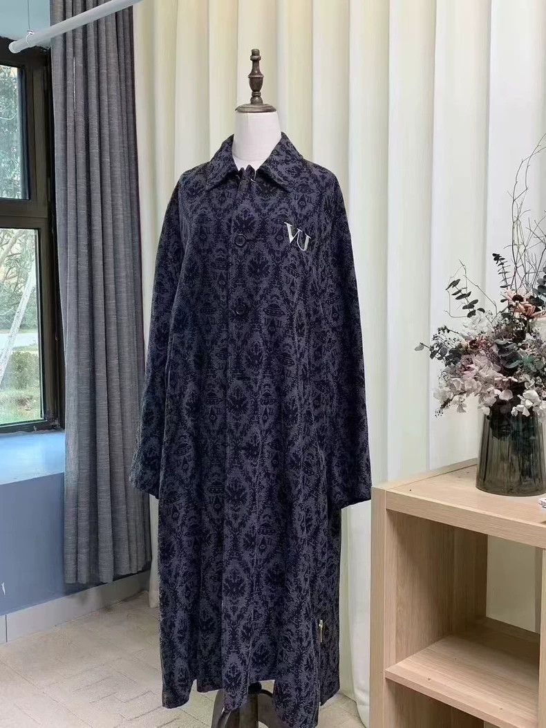 Undercover UNDERCOVER Dark Floral Long Coat Size US M / EU 48-50 / 2 - 5 Thumbnail