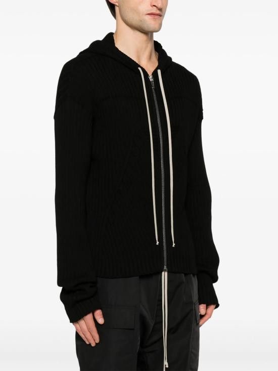 Rick Owens RICK OWENS Men Hoodies RU01E5614KEC 09 BLACK Size US L / EU 52-54 / 3 - 3 Thumbnail