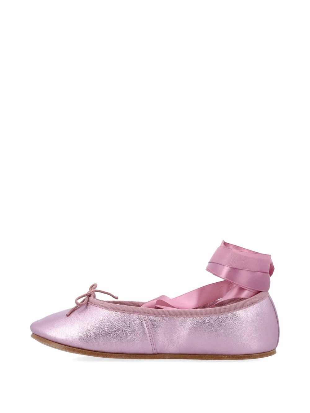 Repetto SOPHIA BALLET FLATS WITH SATIN RIBBONS Size US 11 / IT 41 - 4 Thumbnail