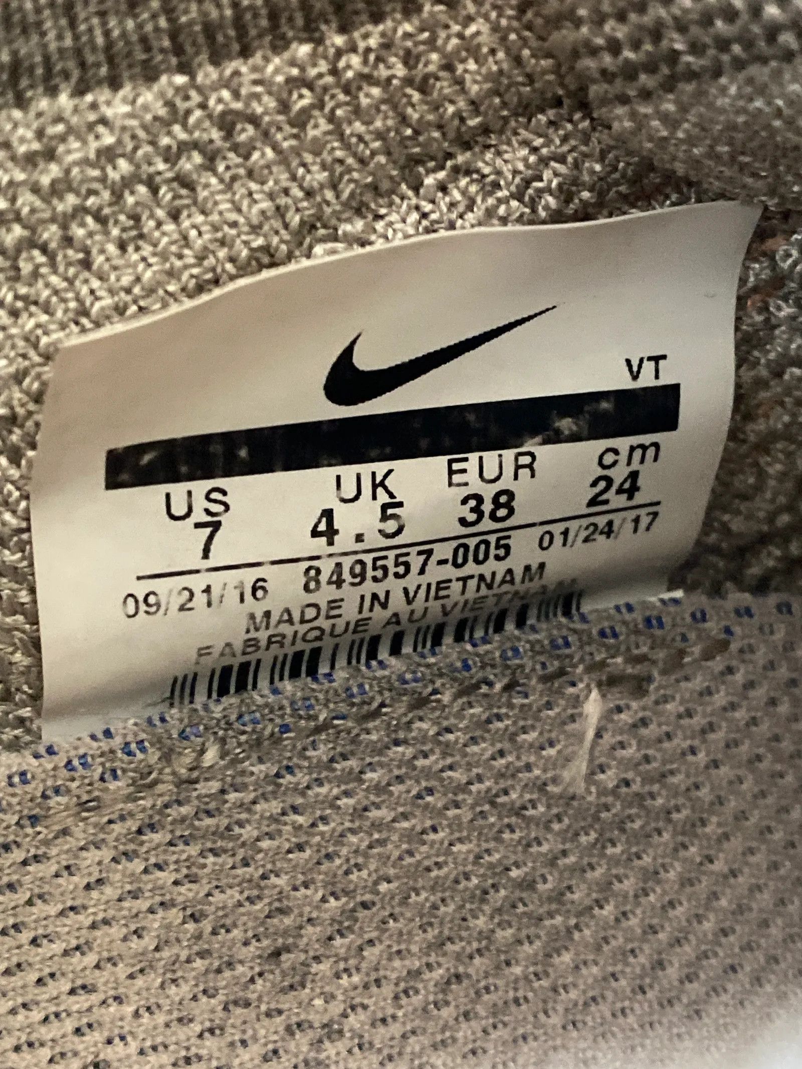 Nike Nike Air Vapormax Sneakers Size US 8 / IT 38 - 5 Thumbnail
