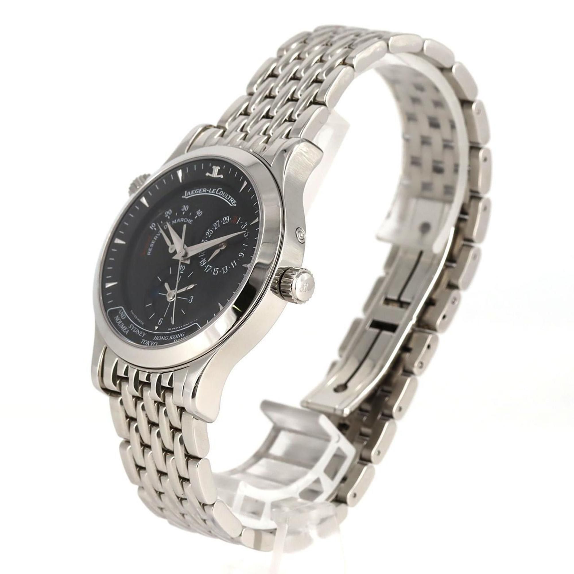 Jaeger Le-Coultre Jaeger-LeCoultre Master Geographic 142.8.92.S Q1428170 SS Wristwatch Automatic Size ONE SIZE - 2 Thumbnail