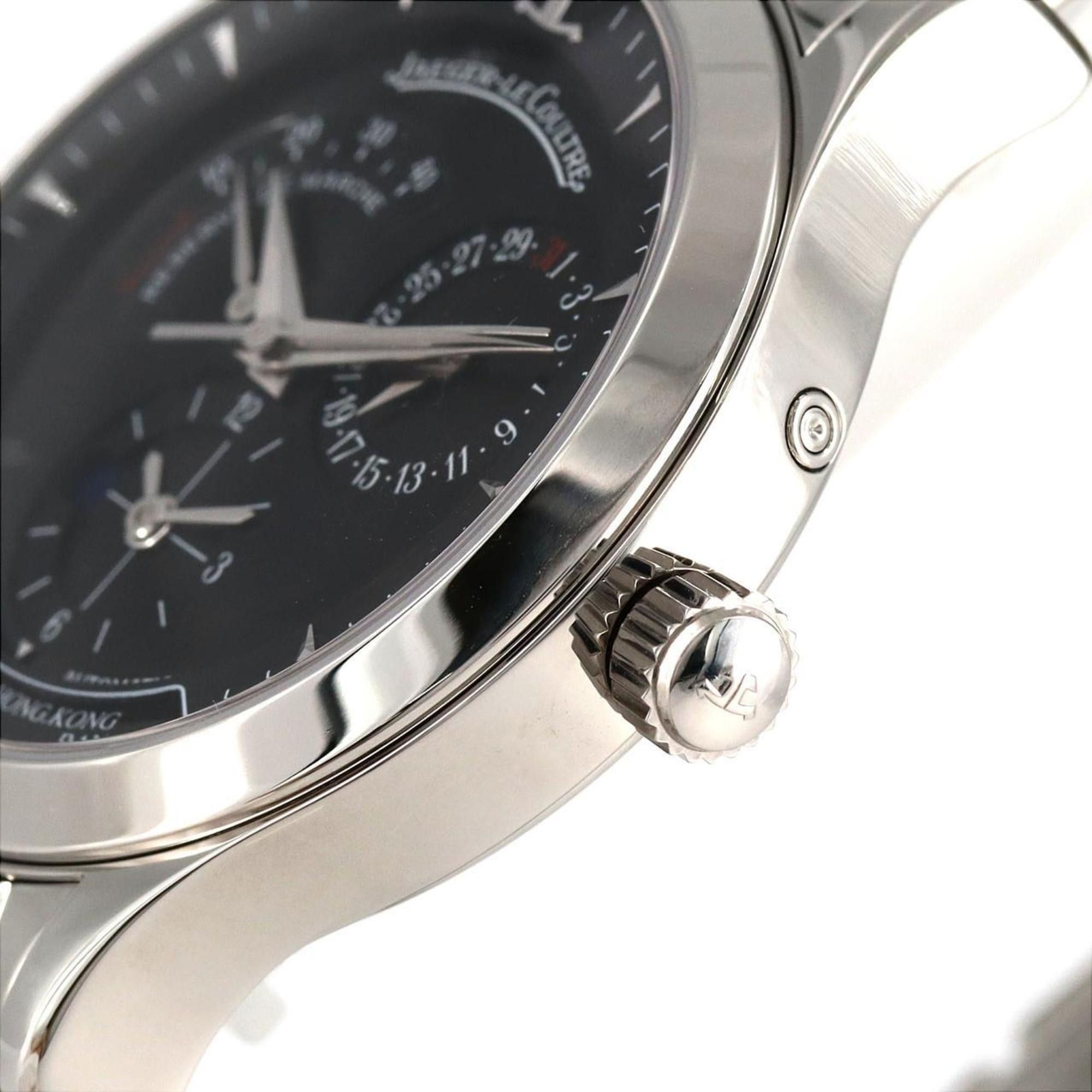Jaeger Le-Coultre Jaeger-LeCoultre Master Geographic 142.8.92.S Q1428170 SS Wristwatch Automatic Size ONE SIZE - 4 Thumbnail