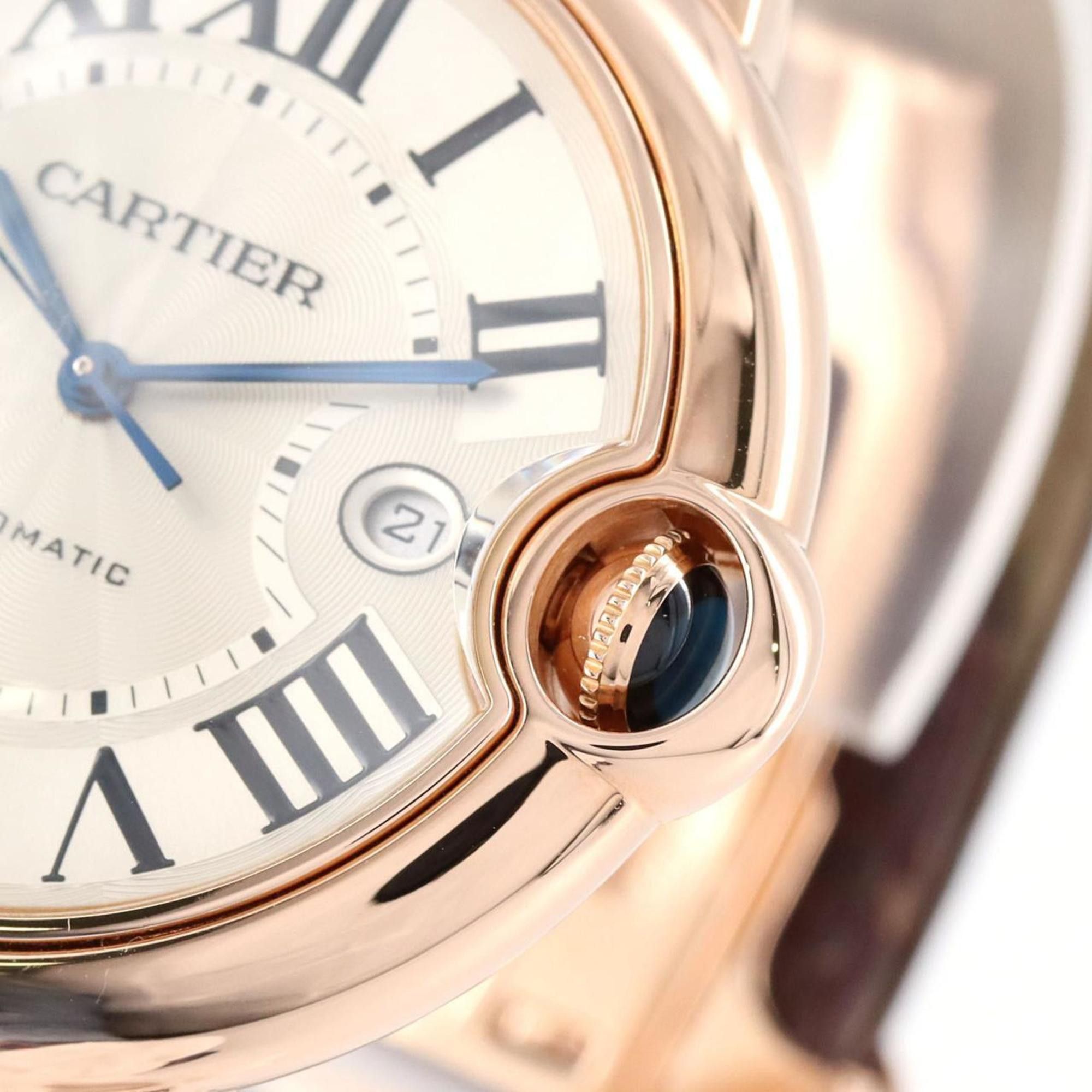 Cartier Cartier Ballon Bleu PG WGBB0017 PG/RG Wristwatch Automatic Size ONE SIZE - 3 Thumbnail