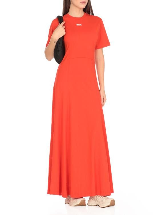 MSGM MSGM Women Mid Skirts 3841MDA74 25700217 Orange Size S / US 4 / IT 40 - 2 Thumbnail
