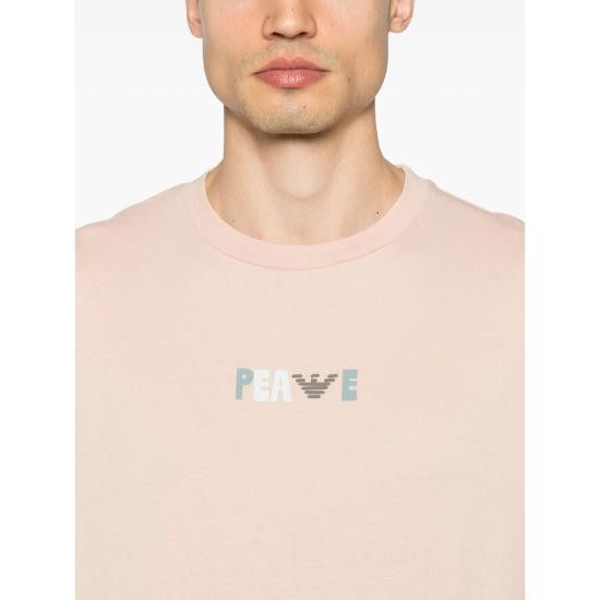 Emporio Armani EMPORIO ARMANI Men T-Shirts AF14836 EM001717 F0433 PINK Size US M / EU 48-50 / 2 - 4 Thumbnail