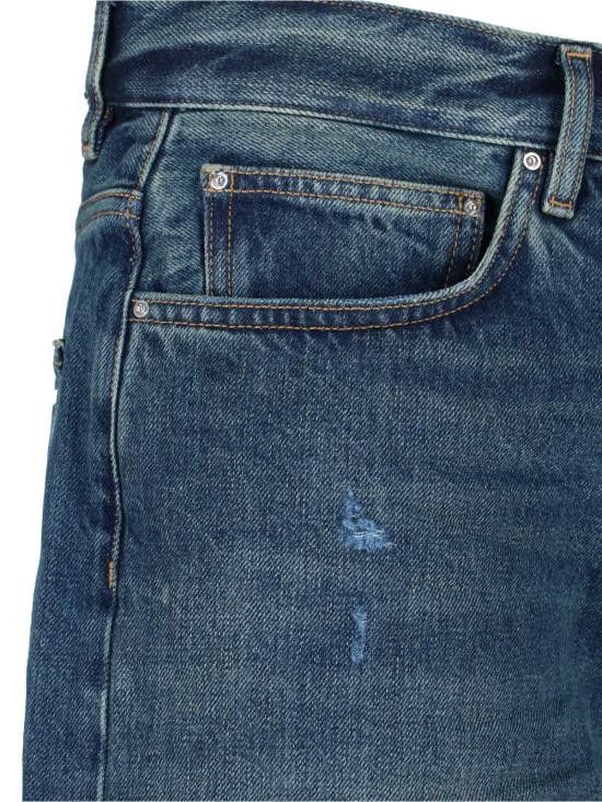 Amiri AMIRI Men Denim Pants AMDNGH1038 DARK INDIGO Blue Size US 30 / EU 46 - 5 Thumbnail