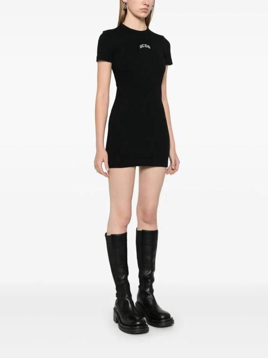GCDS GCDS Women Mid Skirts A2OW1005JA2 99 Black Size L / US 10 / IT 46 - 5 Thumbnail