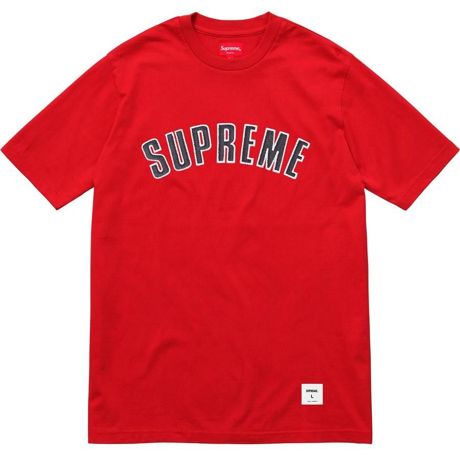 Supreme Supreme PRINTED ARC S/S TOP FW18 RED | Grailed