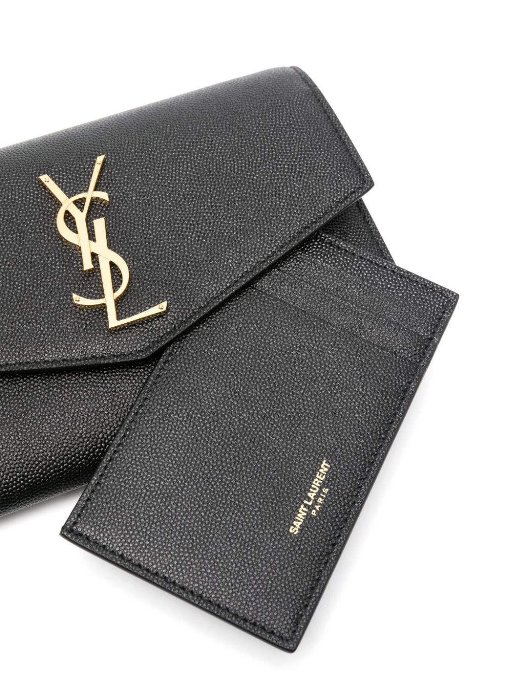 Saint Laurent Paris UPTOWN LEATHER WALLET ON CHAIN Size ONE SIZE - 5 Thumbnail
