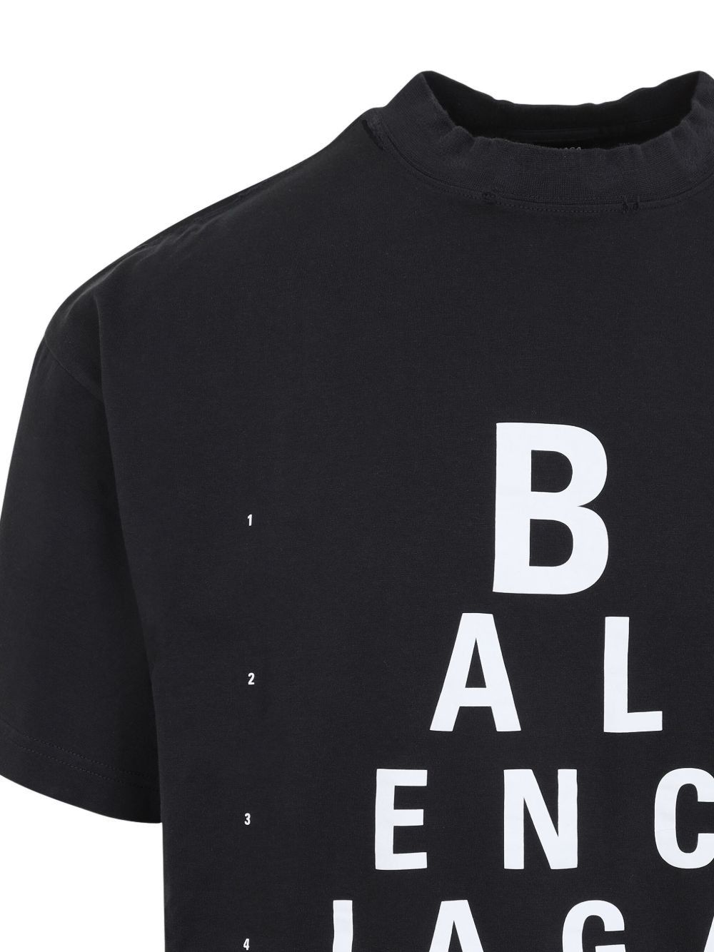 Balenciaga OPTICAL COTTON T-SHIRT Size S / US 4 / IT 40 - 2 Thumbnail