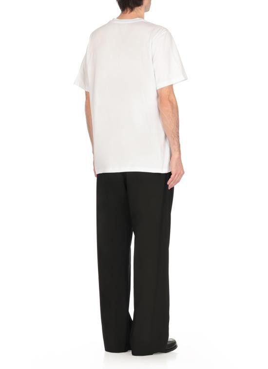 MSGM MSGM Men T-Shirts 3840MM102 25700201 White Size US L / EU 52-54 / 3 - 4 Thumbnail