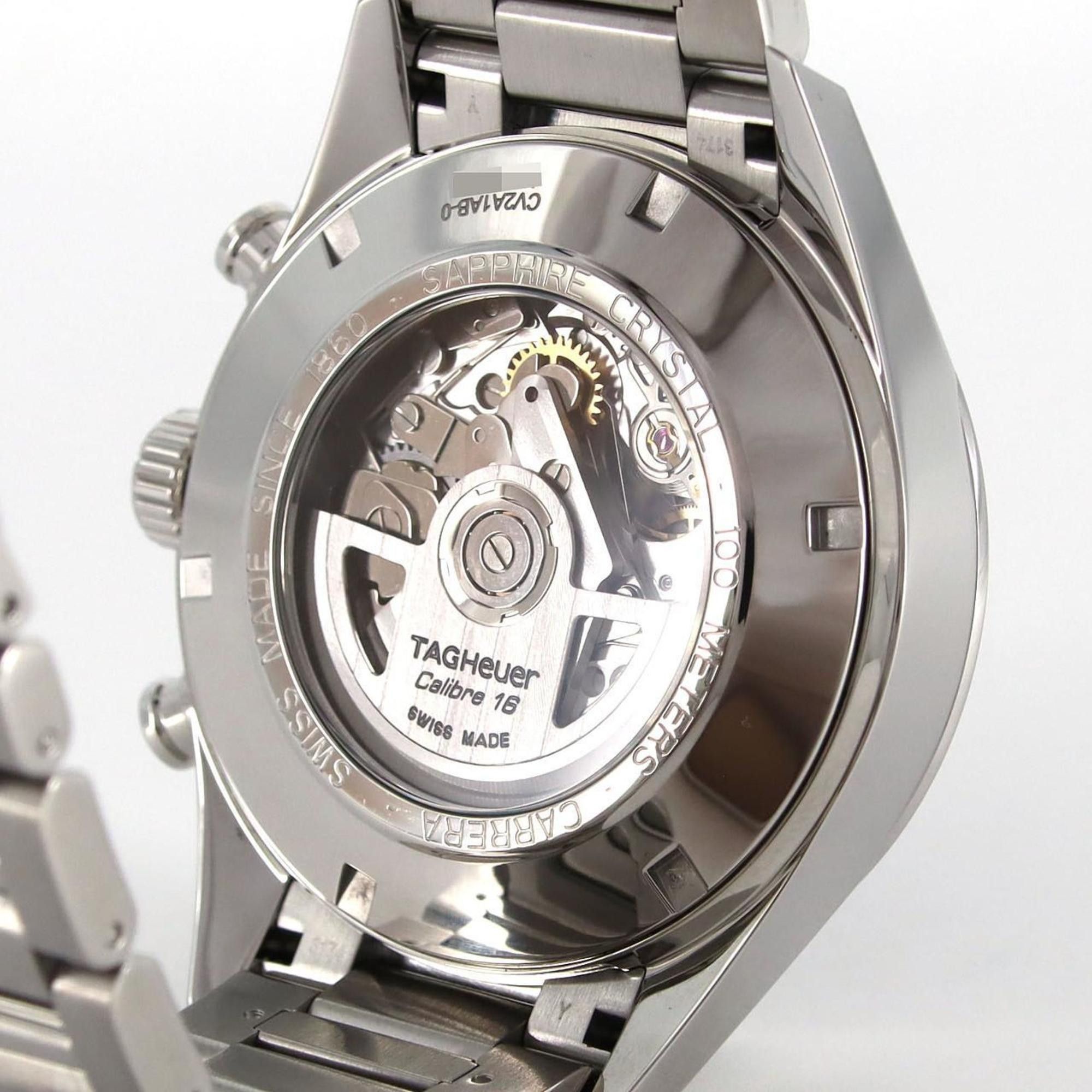 Tag Heuer TAG Heuer Carrera Calibre 16 Chronograph CV2A1AB.BA0738 SS Wristwatch Automatic Size ONE SIZE - 6 Thumbnail