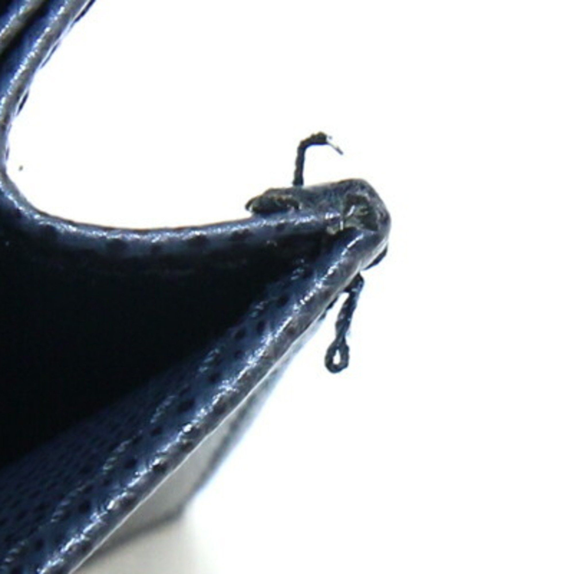 Prada Prada Business Card Holder 2MC122 Navy Leather Case Pass Men's PRADA Size ONE SIZE - 4 Thumbnail