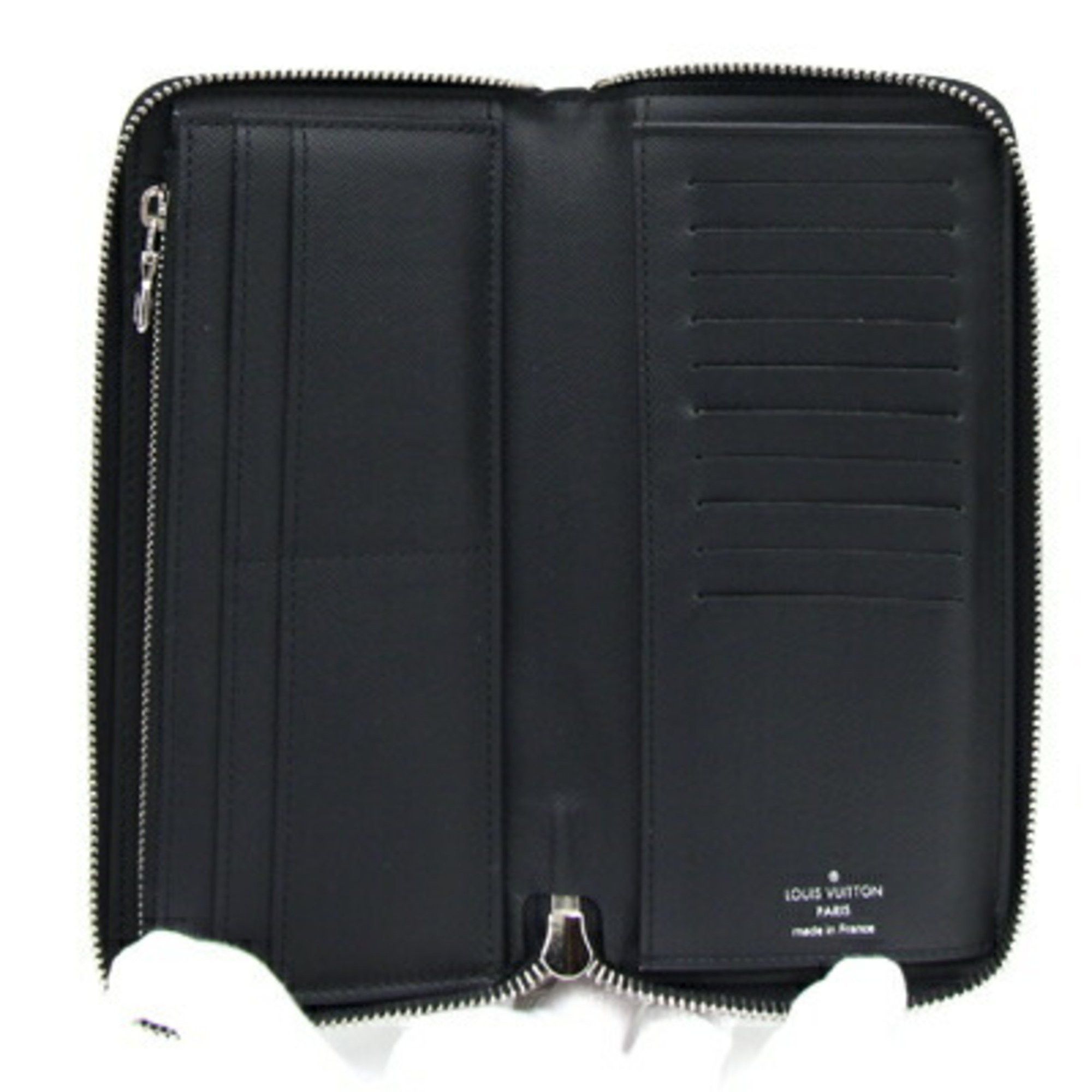 Louis Vuitton Louis Vuitton Round Long Wallet Epi Zippy Vertical M60965 Noir Black Men's LOUIS VUITTON Size ONE SIZE - 3 Thumbnail