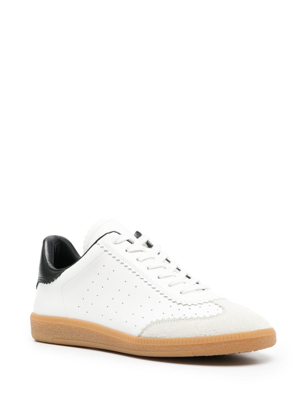 Isabel Marant BRYCE LEATHER SNEAKERS Size US 6 / IT 36 - 3 Thumbnail