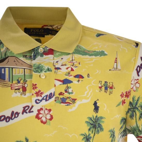 Polo Ralph Lauren POLO RALPH LAUREN Men Polo Shirts 710963485 YELLOW Size US L / EU 52-54 / 3 - 4 Thumbnail