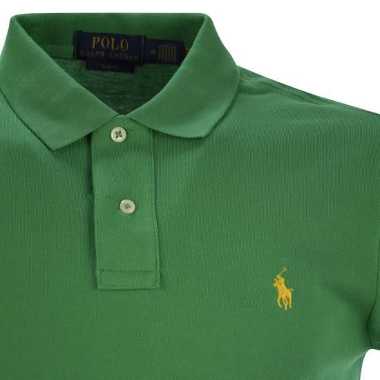Polo Ralph Lauren POLO RALPH LAUREN Men Polo Shirts 710536856 GREEN Size US L / EU 52-54 / 3 - 4 Thumbnail