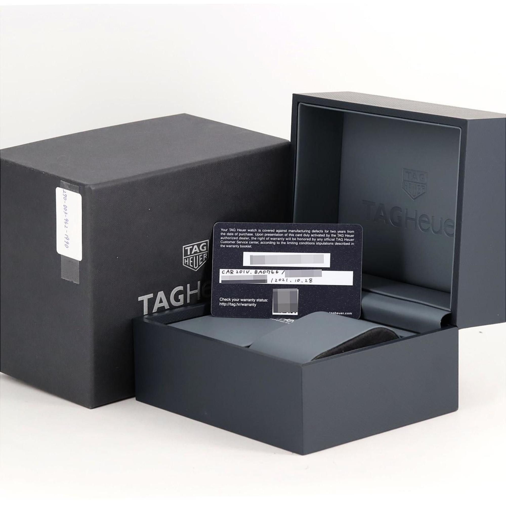 Tag Heuer TAG Heuer Carrera Calibre 01 Chronograph CAR201U.BA0766 SS Wristwatch Automatic Size ONE SIZE - 7 Thumbnail