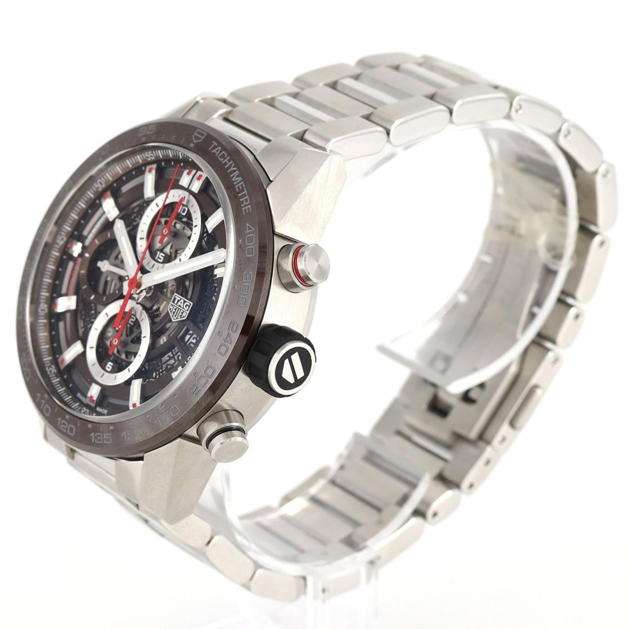 Tag Heuer TAG Heuer Carrera Calibre 01 Chronograph CAR201U.BA0766 SS Wristwatch Automatic Size ONE SIZE - 2 Thumbnail