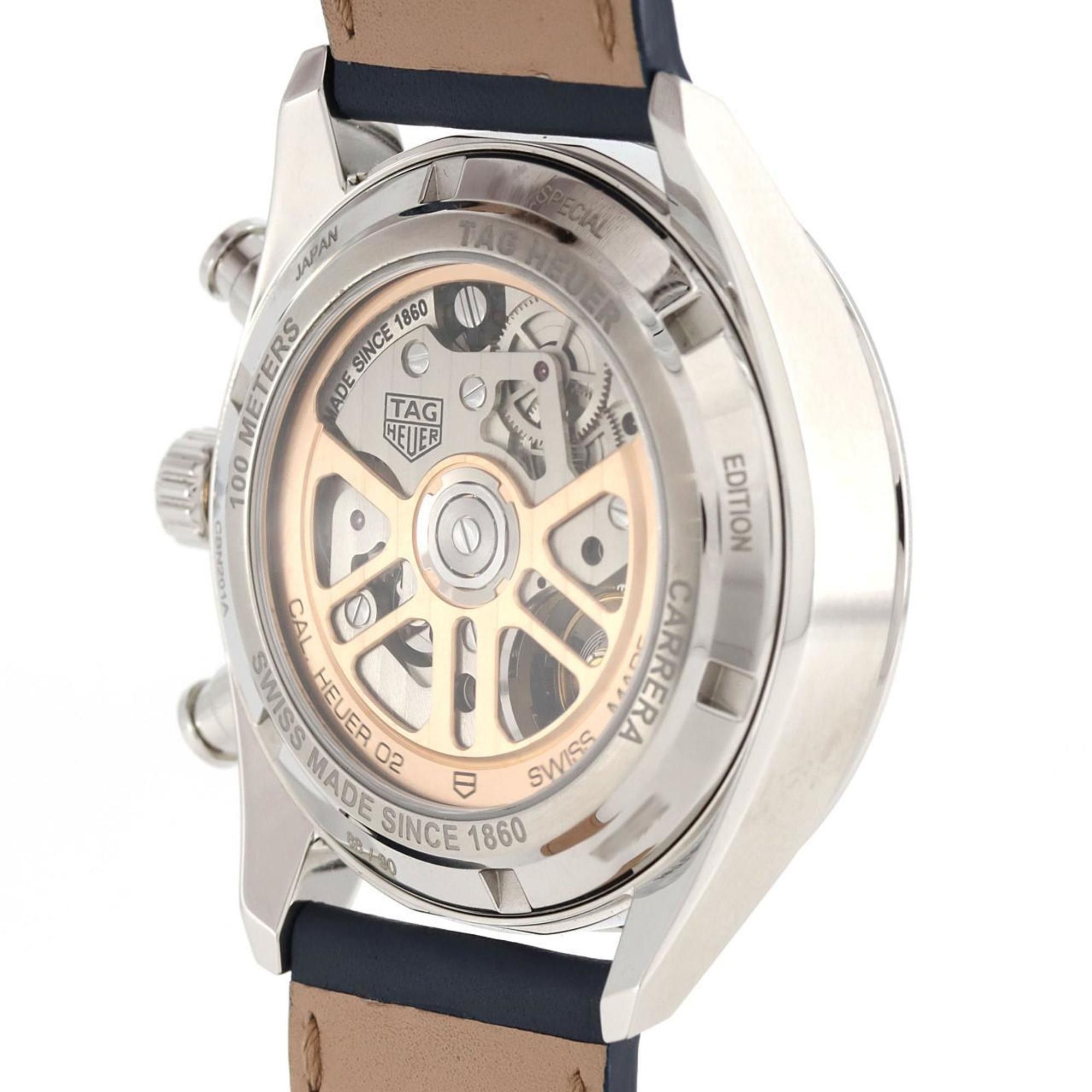 Tag Heuer TAG Heuer Carrera Chronograph TOMIYA LIMITED CBN201A.FC6539 SS Wristwatch Automatic Size ONE SIZE - 6 Thumbnail