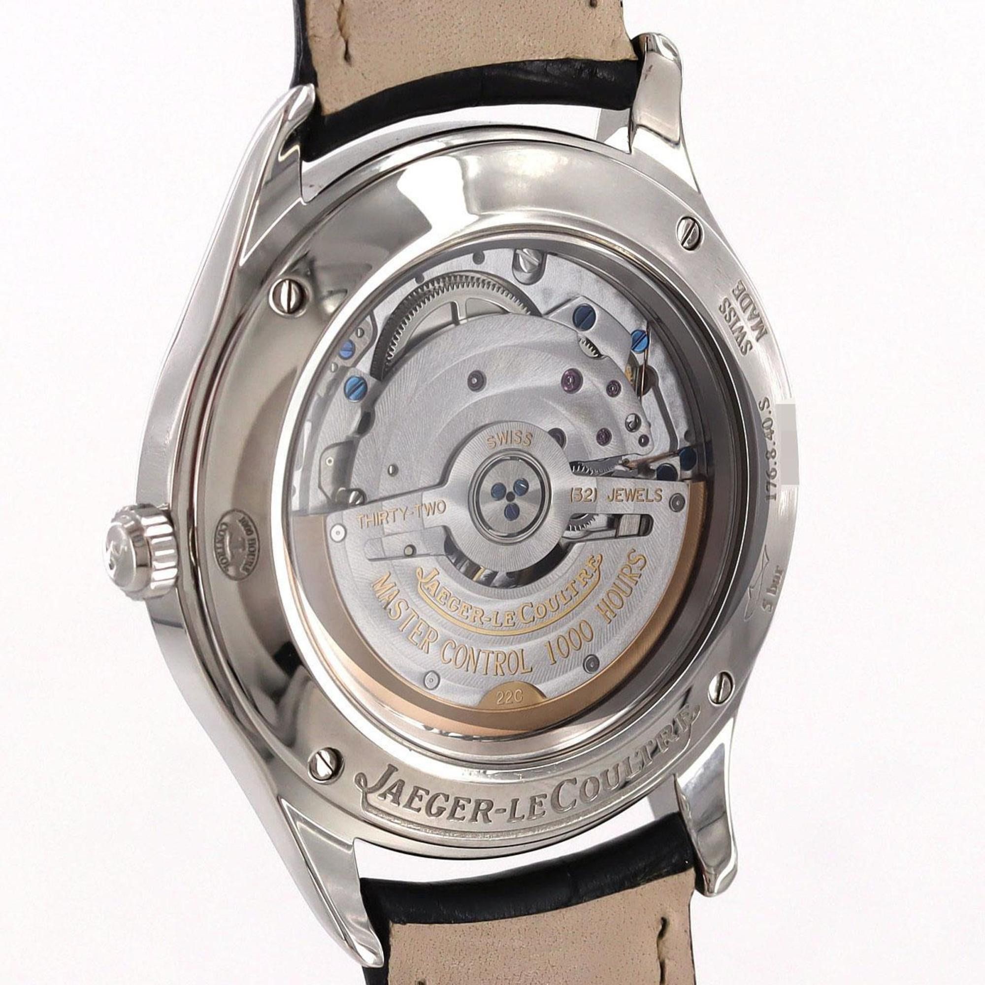 Jaeger Le-Coultre Jaeger-LeCoultre Master Control Date 176.8.40.S Q1548470 SS Wristwatch Automatic Size ONE SIZE - 9 Thumbnail