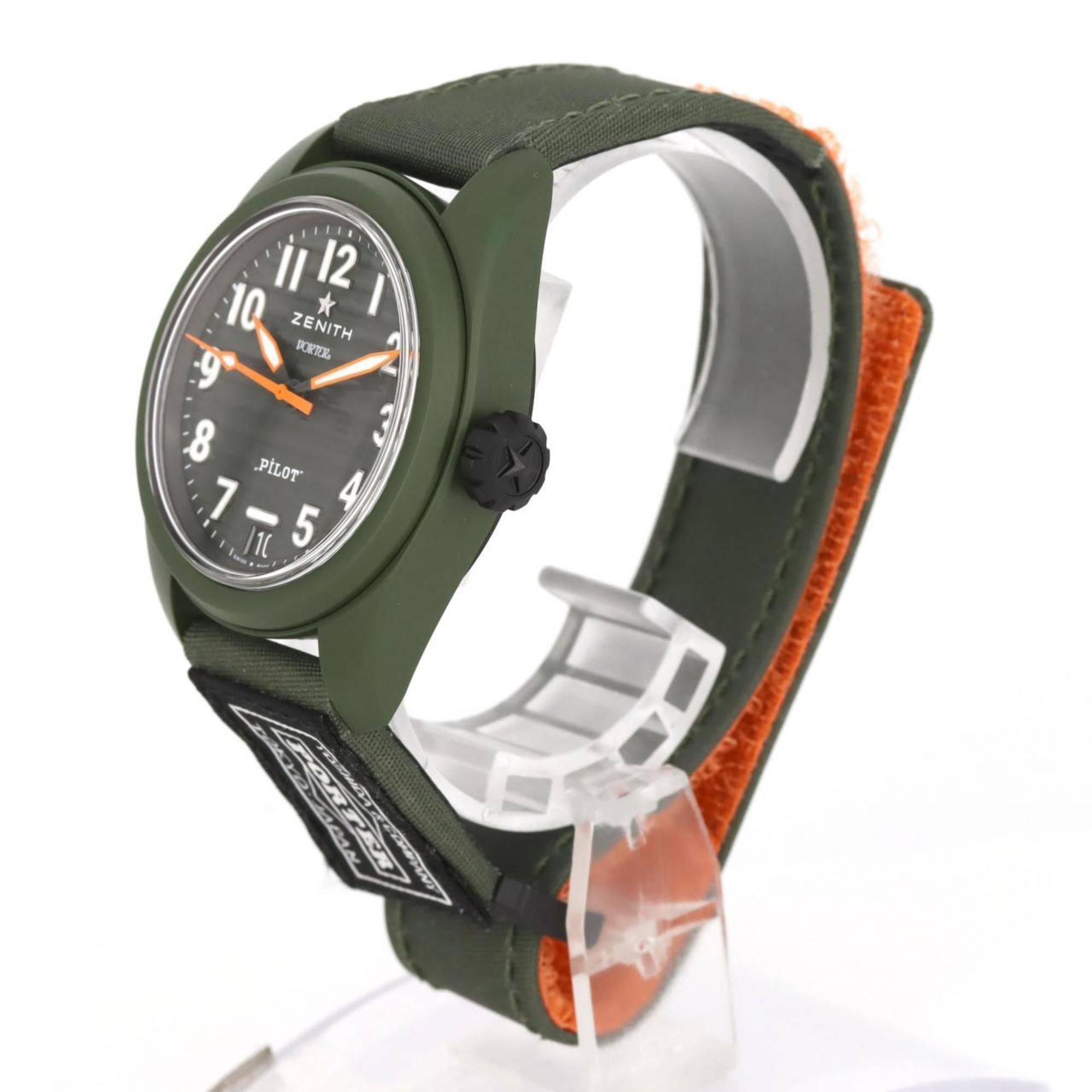 ZENITH Zenith Pilot Automatic Porter Edition LIMITED 49.4001.3620 63.I001 Ceramic Wristwatch Size ONE SIZE - 2 Thumbnail