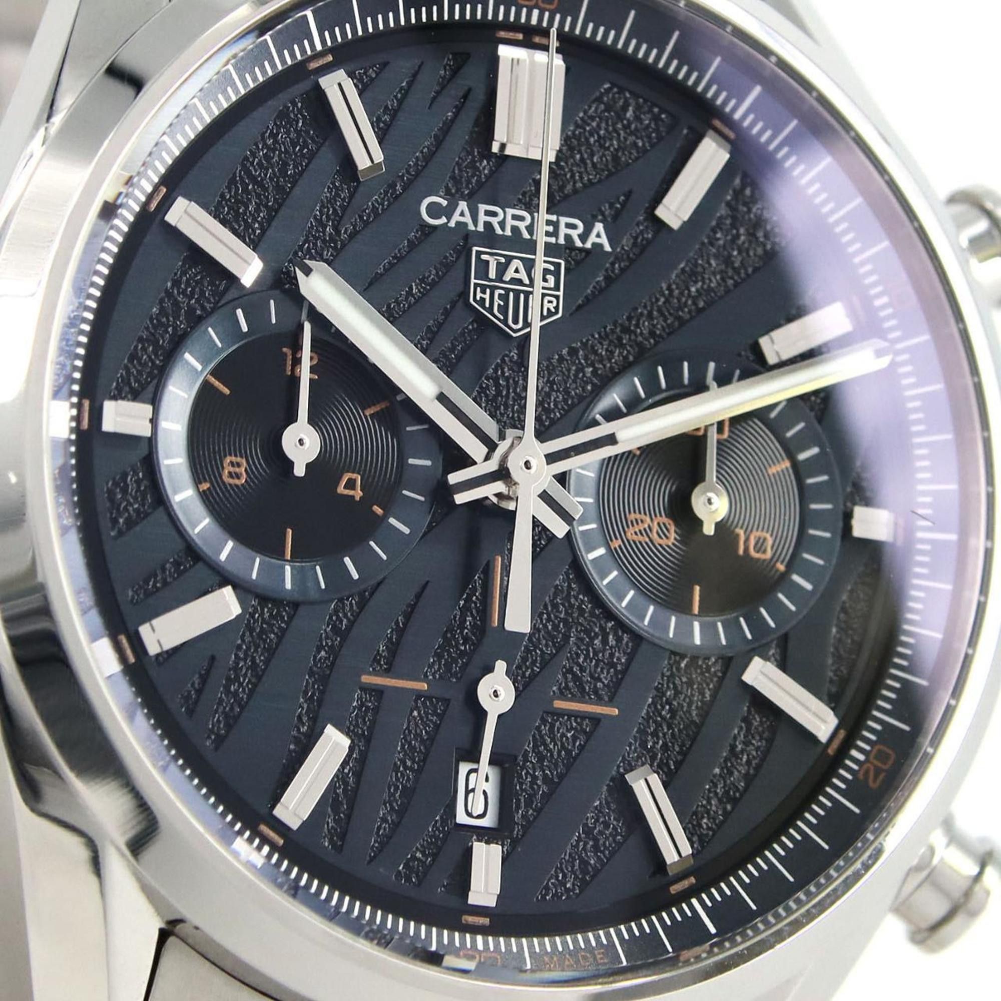 Tag Heuer TAG Heuer Carrera Chronograph TOMIYA LIMITED CBN201A.FC6539 SS Wristwatch Automatic Size ONE SIZE - 6 Thumbnail